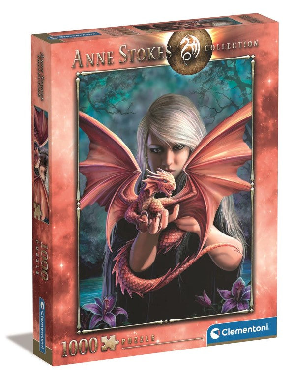 Puzzle 1000 elementów panorama anne stokes dragonkin