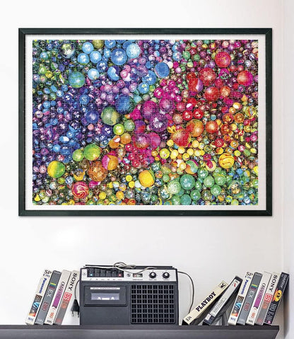 CLE puzzle 1000 ColorBoom Marbles 39650