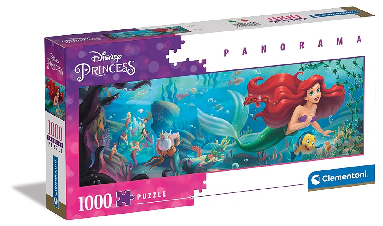 Puzzle 1000 panorama disney little mermaid