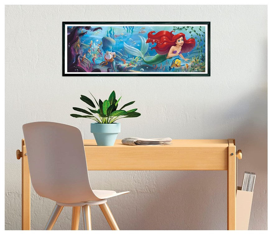 Puzzle 1000 panorama disney little mermaid
