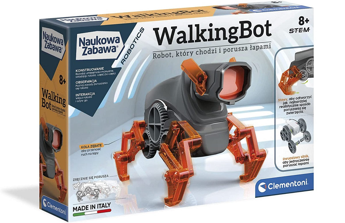 CLE Naukowa zabawa Roboty WalkingBot 50059
