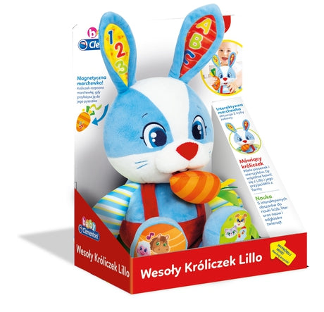 CLE BABY Wesoły króliczek Lillo z march.50073