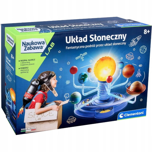 Naukowa zabawa układ słoneczny