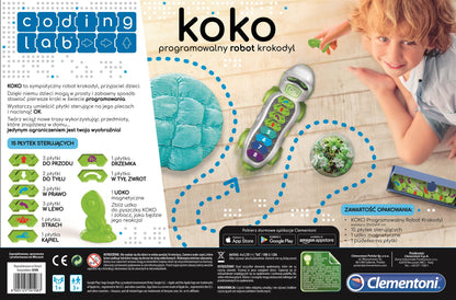 Coding lab koko programowalny robot krokodyl