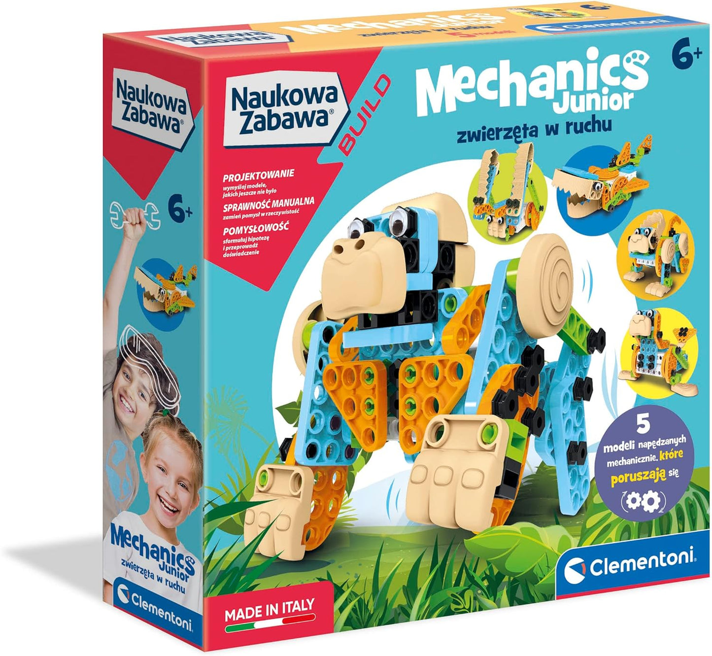 CLE Mechanika Junior Zabawne zwierzęta 50326