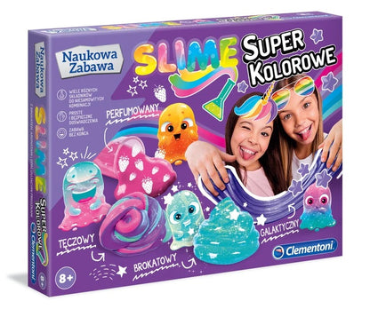 Naukowa zabawa super kolorowe slime