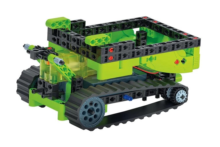 Naukowa zabawa laboratorium mechaniki ciągnik gąsienicowy