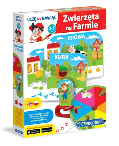 CLE Uczę się bawiąc! Zwierzęta na farmie 60916