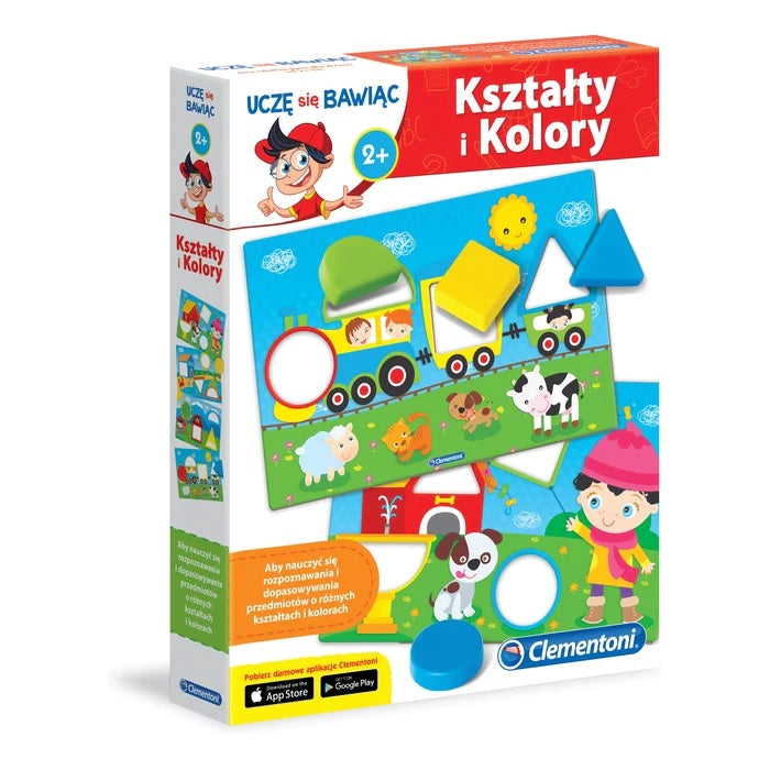 CLE Uczę się bawiąc! Kolory i kształty 60917