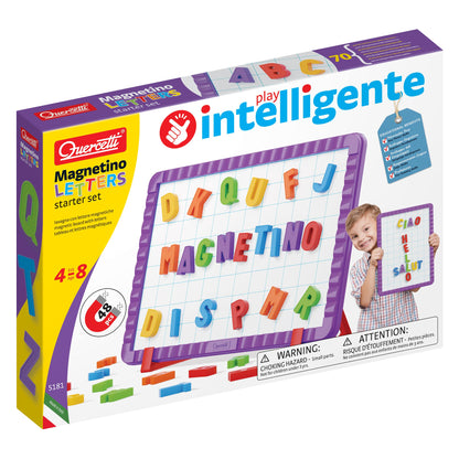 Quercetti tabl.magnet.duże litery 48+8 5181