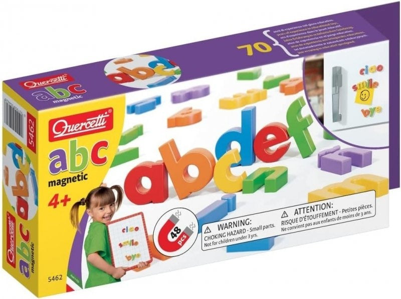 Quercetti litery magnetyczne małe 5462 54628