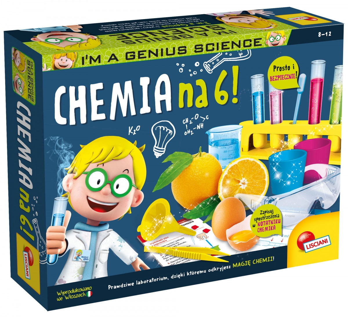 Lisciani I'm a genius Chemia na 6! 53797