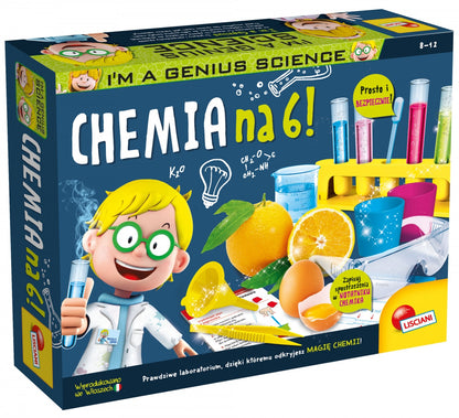 Lisciani I'm a genius Chemia na 6! 53797