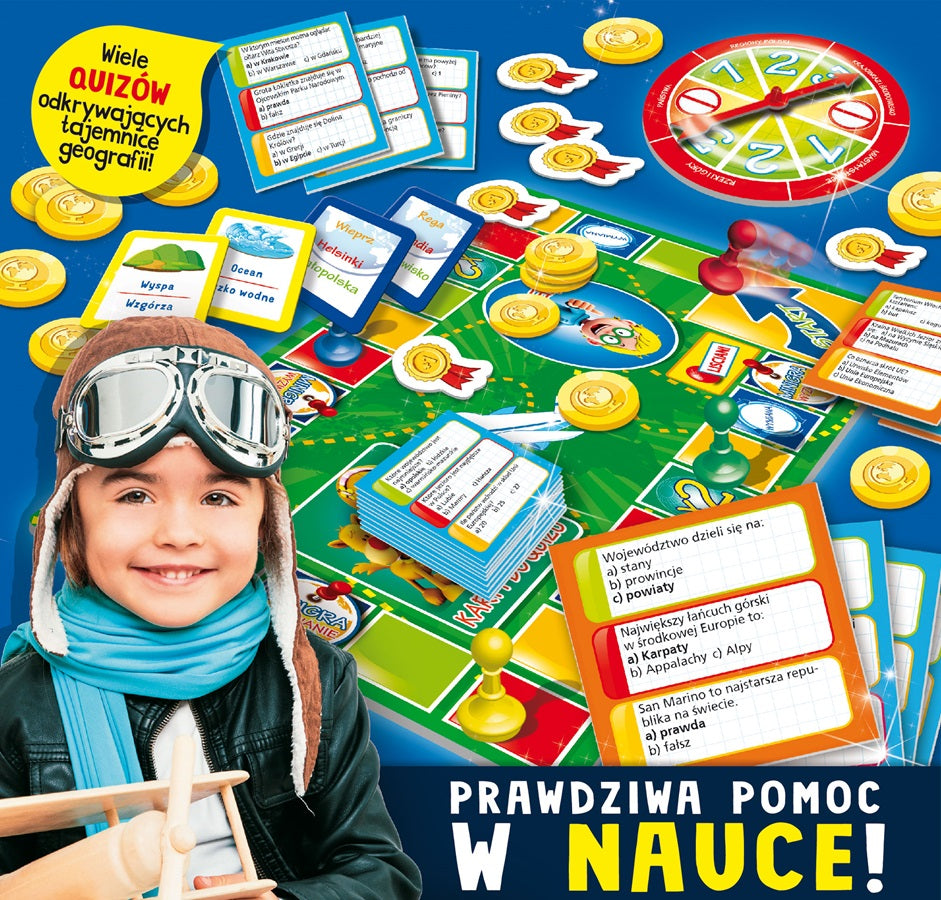 Lisciani I'm a genius Quiz Geografia 67107