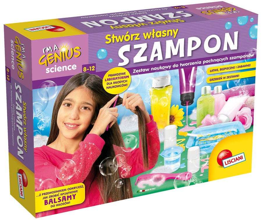 Lisciani genius stwórz własny szampon 67176