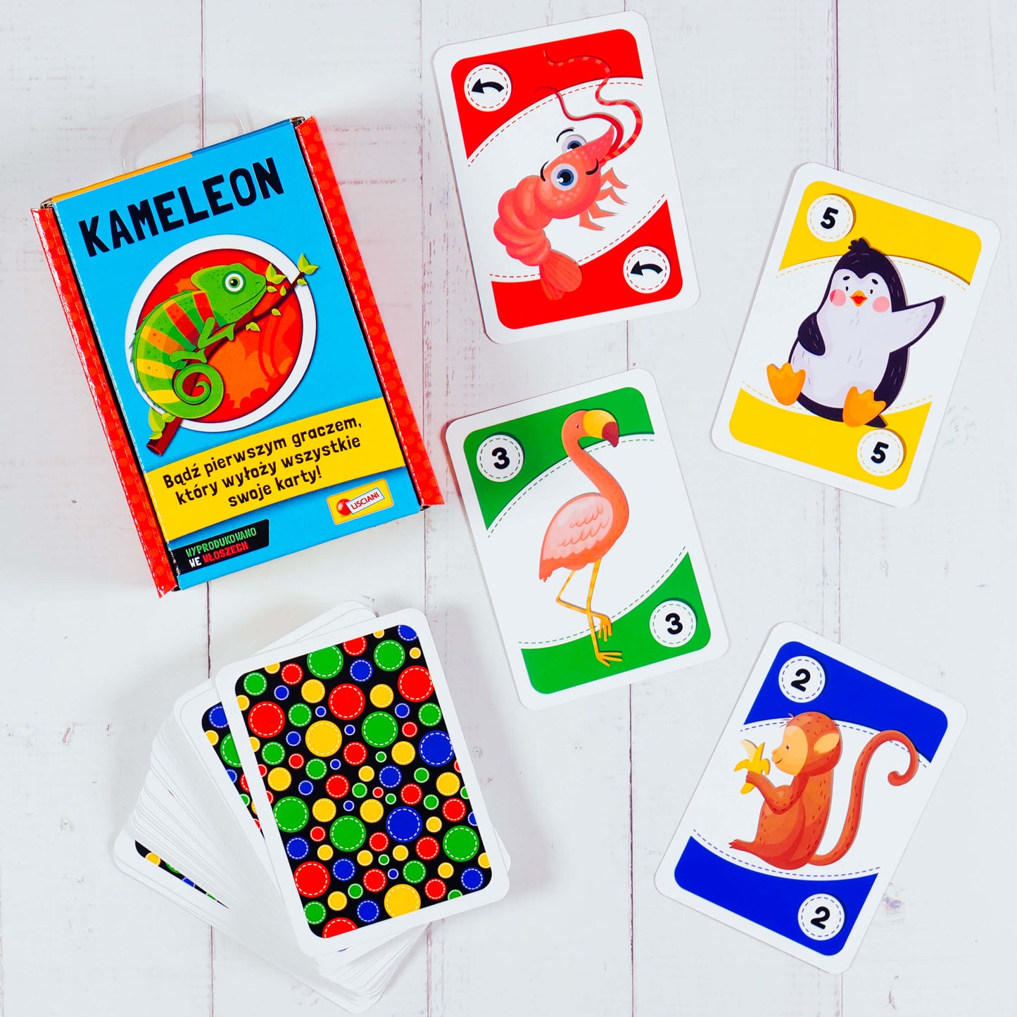 Lisciani ludoteka gra kameleon