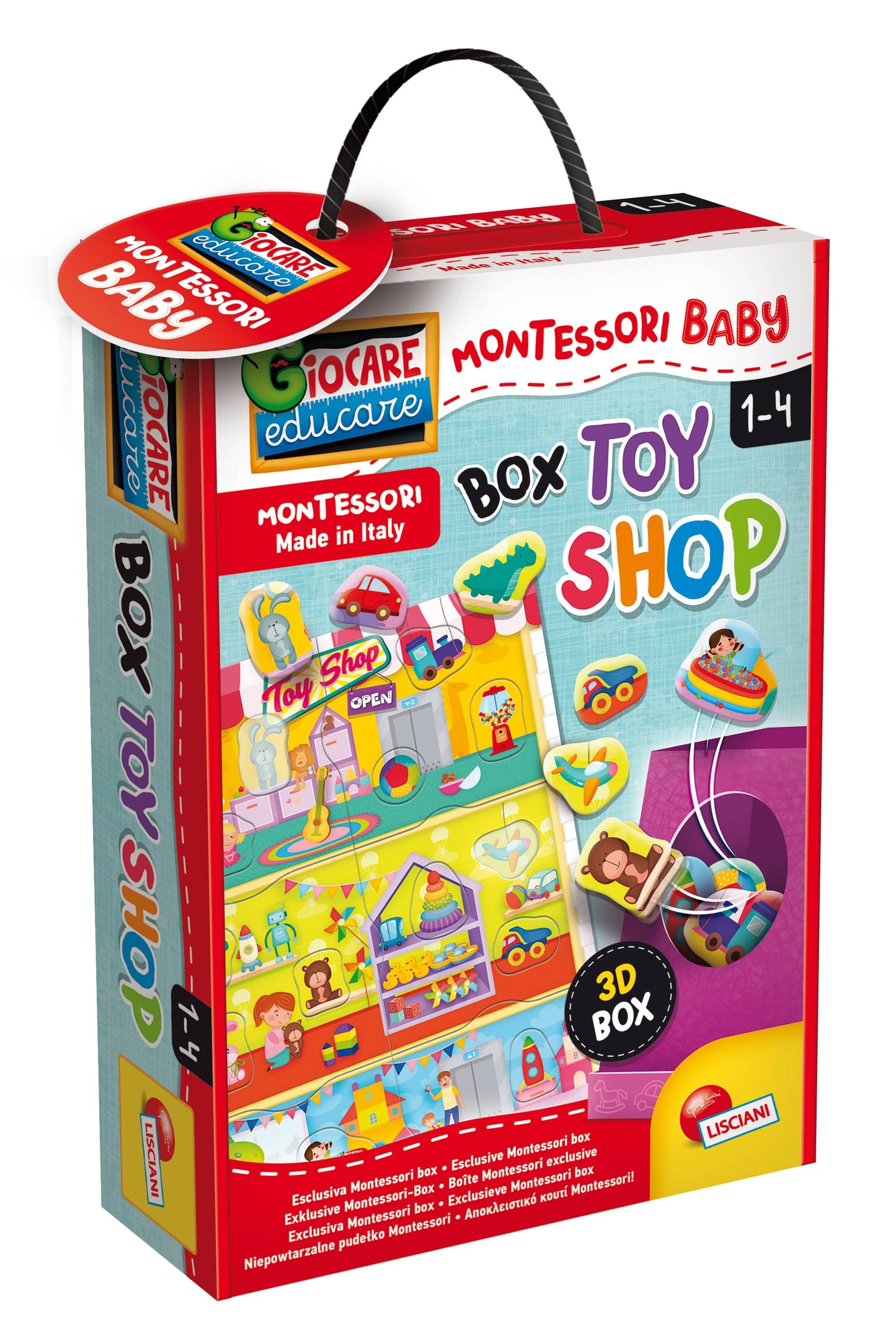 Lisciani Montessori Baby Sklep z zabawkami 304-92734