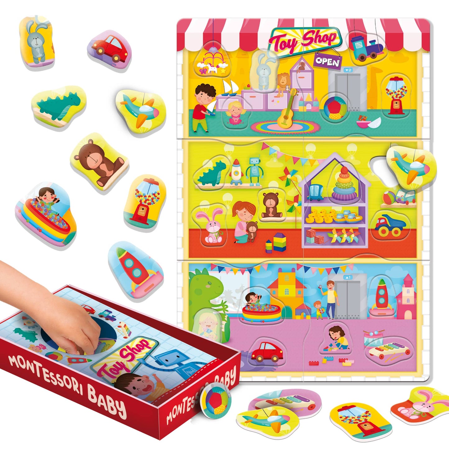 Lisciani Montessori Baby Sklep z zabawkami 304-92734