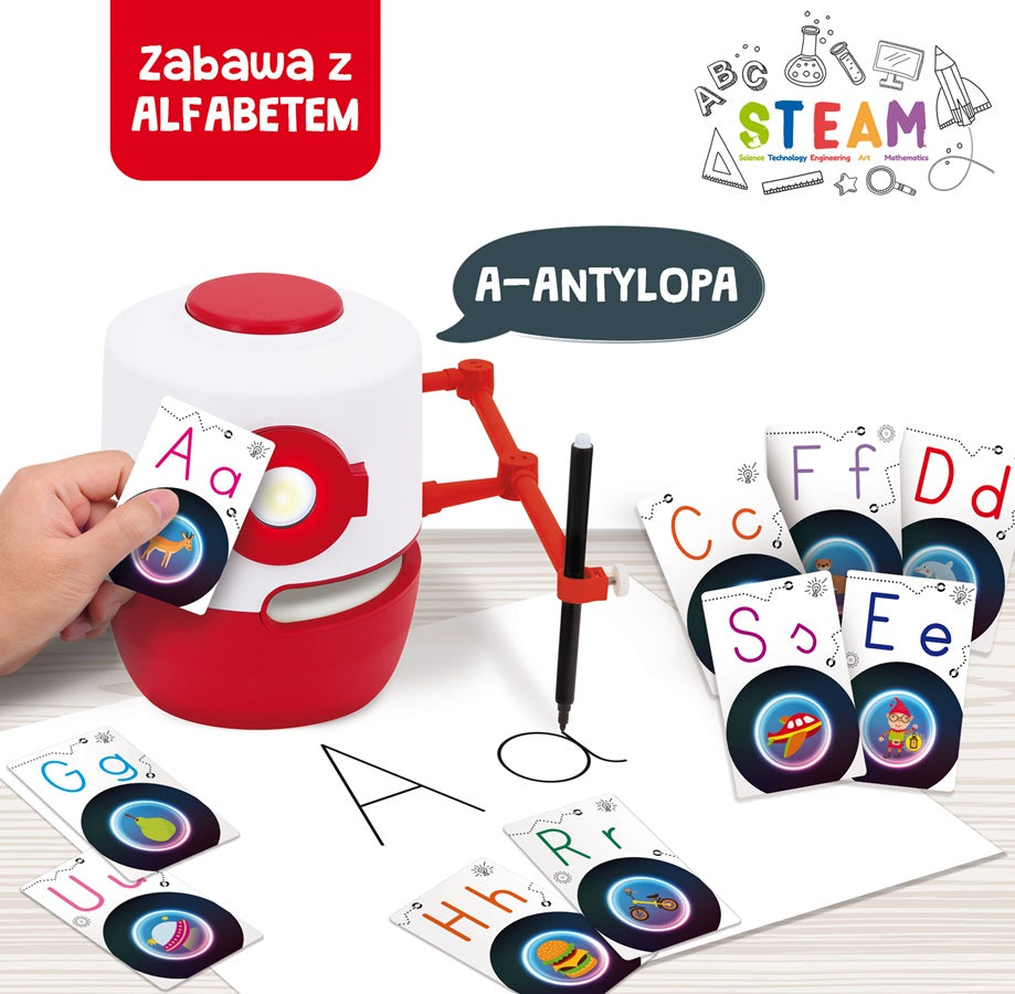 Lisciani robot edukacyjny step