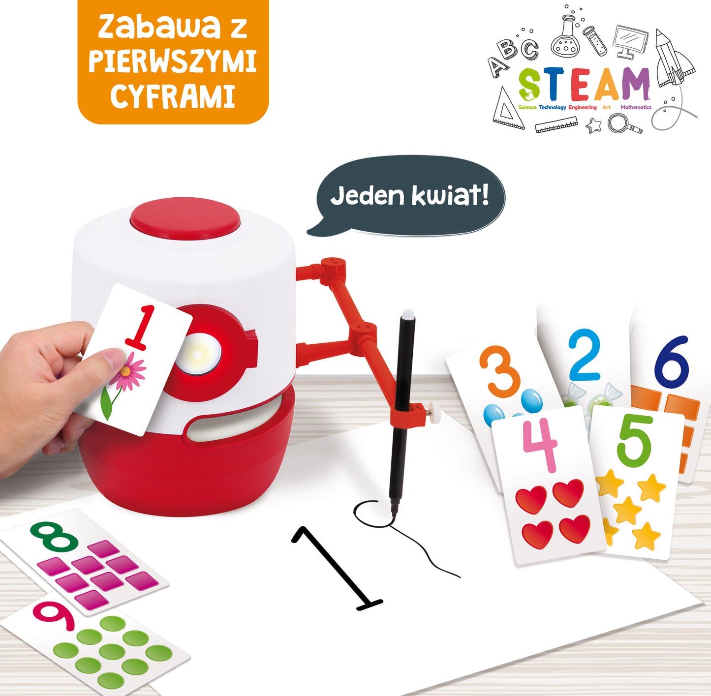 Lisciani robot edukacyjny step