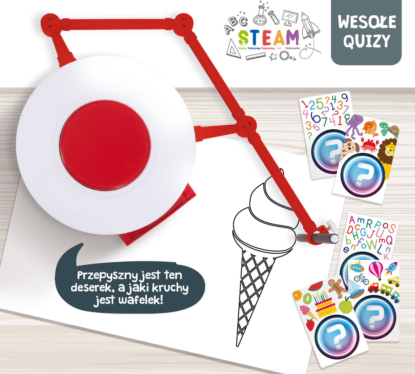 Lisciani robot edukacyjny step