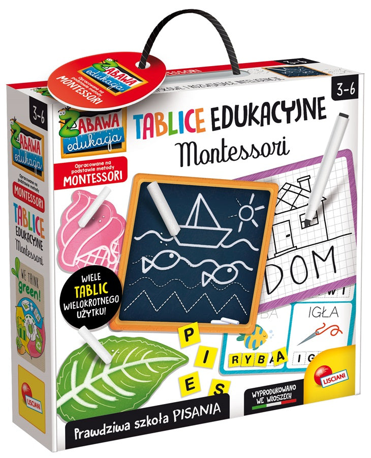 Lisciani montessori tablice edukac.PL89093 94011