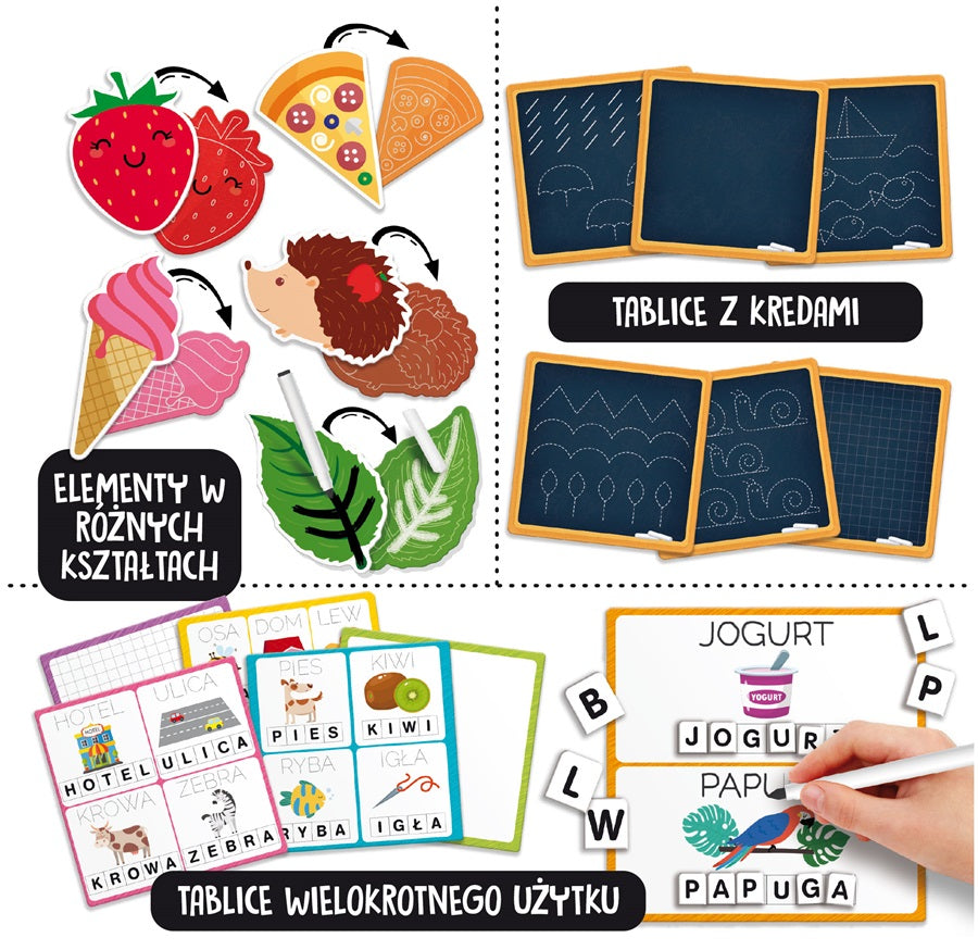 Lisciani montessori tablice edukac.PL89093 94011