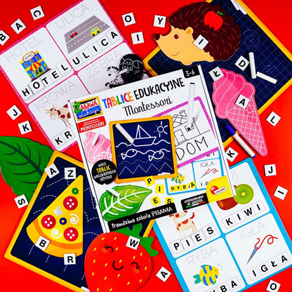Lisciani montessori tablice edukac.PL89093 94011