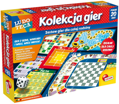 Lisciani ludoteca zestaw 20 gier