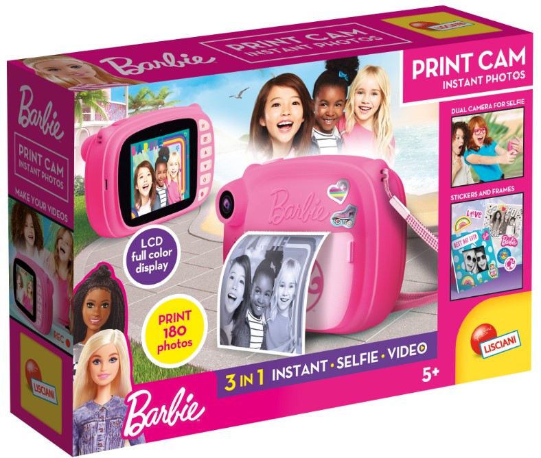 Lisciani Barbie aparat Print Cam 97050