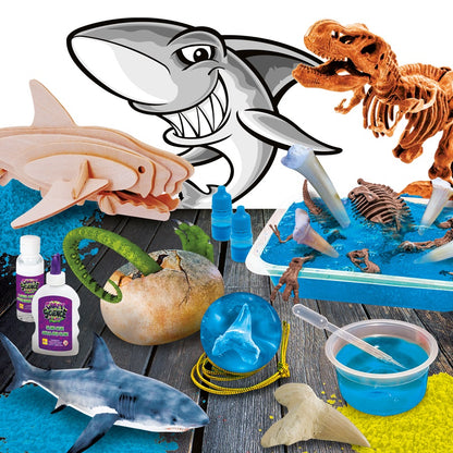 Lisciani crazy science rekiny i dinozaury