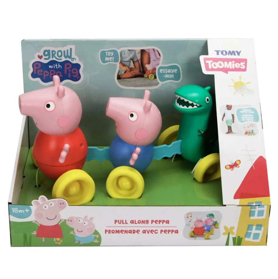 Toomies świnka peppa rodzinka do ciągnięcia