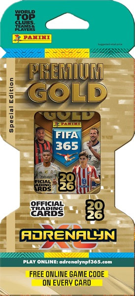 Fifa 365 Adrenalyn XL 2026 blister Premium Gold
