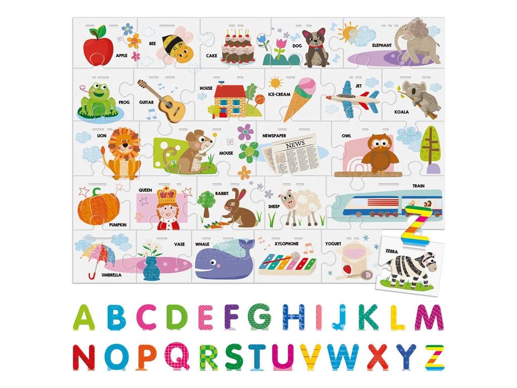 HEADU Montessori puzzle 3D Alfabet 3-6 20973