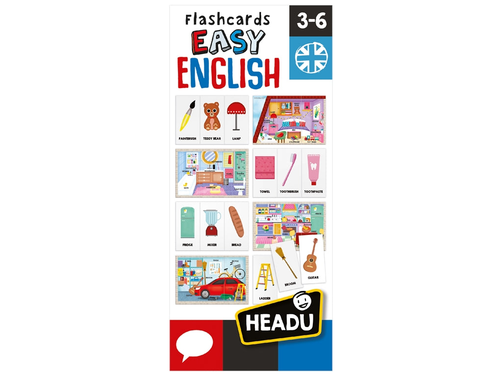 HEADU Karty do nauki j.angielskiego 3-6 23790