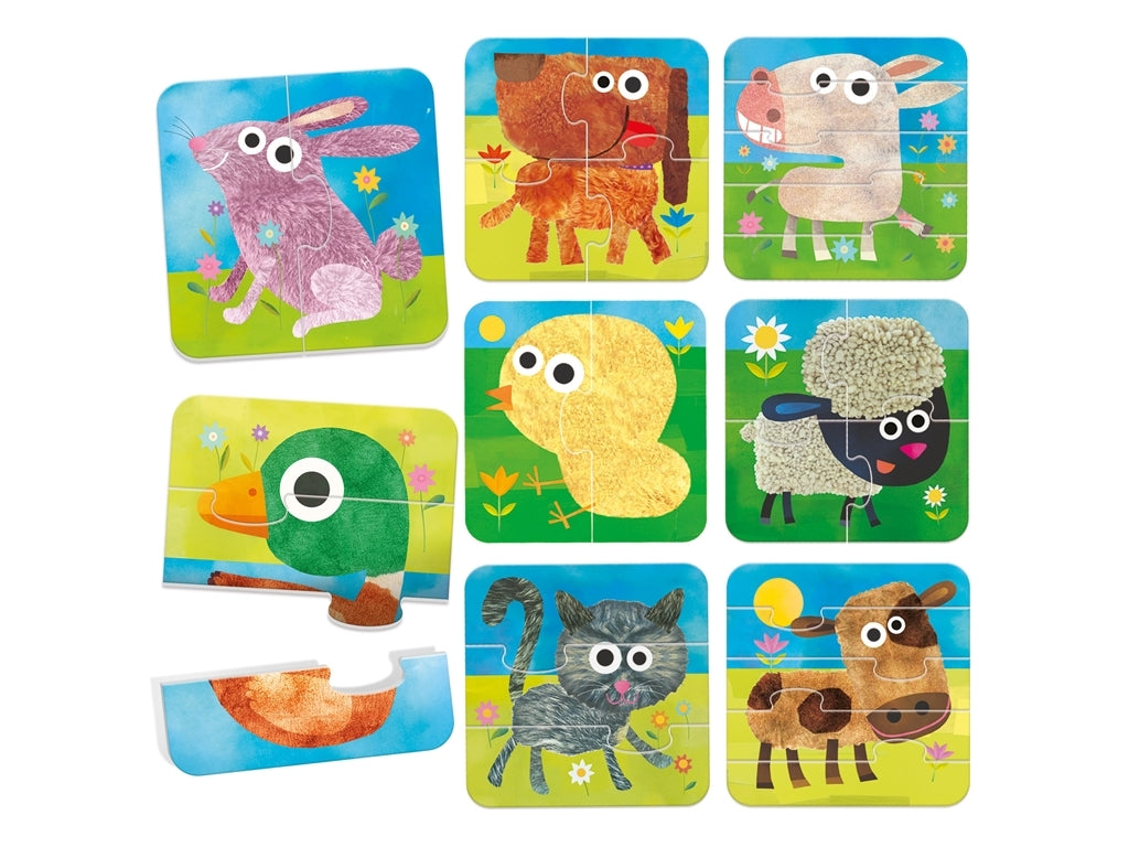 HEADU Puzzle progresywne wiek 2-5 23936