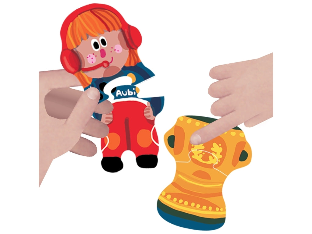 HEADU Puzzle sensoryczne Wyścigi 2-5 24902