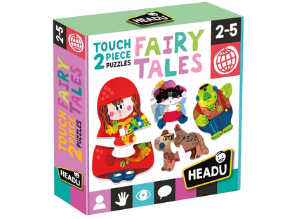 HEADU Puzzle sensoryczne-bajki 2-5 24919