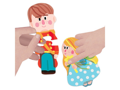 HEADU Puzzle sensoryczne-bajki 2-5 24919