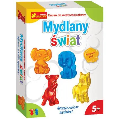 Mydlany świat wesołe zoo