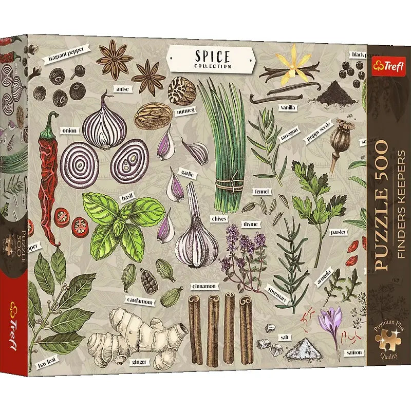 PUZZLE 500 PremPlus FindersKeepers Przyprawy 37610