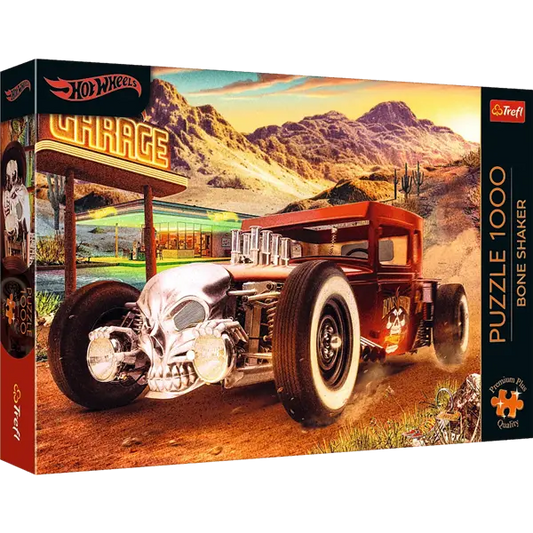 Puzzle Premium Plus Quality 1000 elementów Hot Wheels Bone Shaker