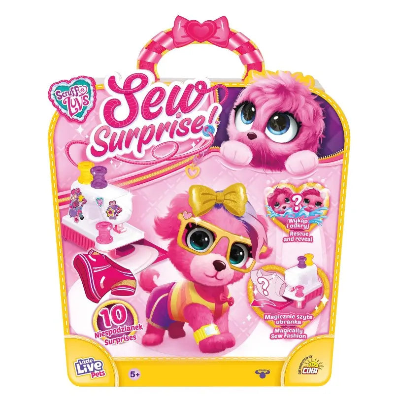 Little Live Pets - Screw a Luvs - Sal Sew Surprise róż