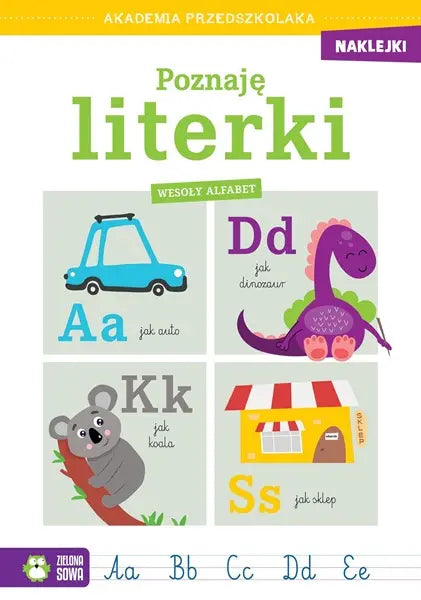 Akademia przedszkolaka Literki Alfabet 80457