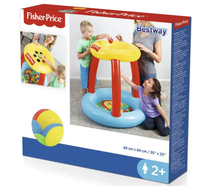 Basen z kulkami fisher-price 89x89x84