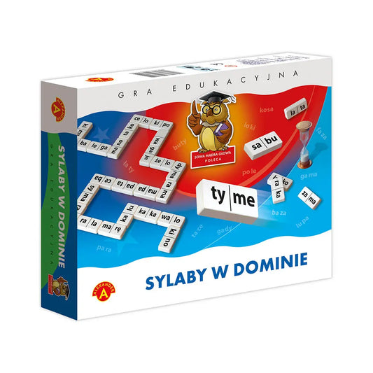 Sowa Mądra Głowa – Sylaby w Dominie 0410