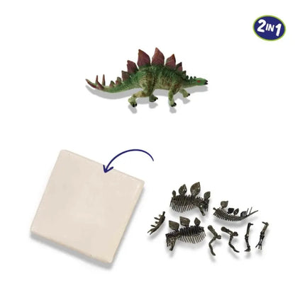 SES Skamielina dinozaury 2w1 Stegozaur