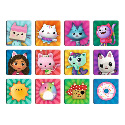Puzzle 2w1+memos gabi z kocim przyjacielem