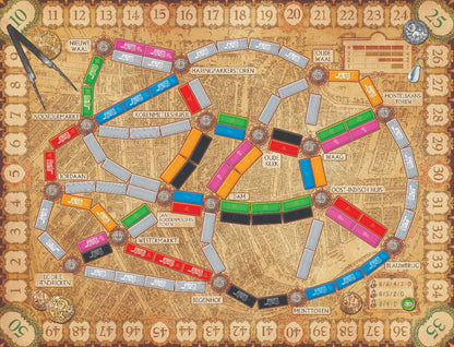 Gra wsiąść do pociągu: amsterdam