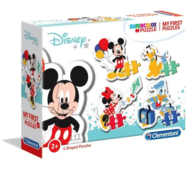 Disney baby moje pierwsze puzzle 4w1